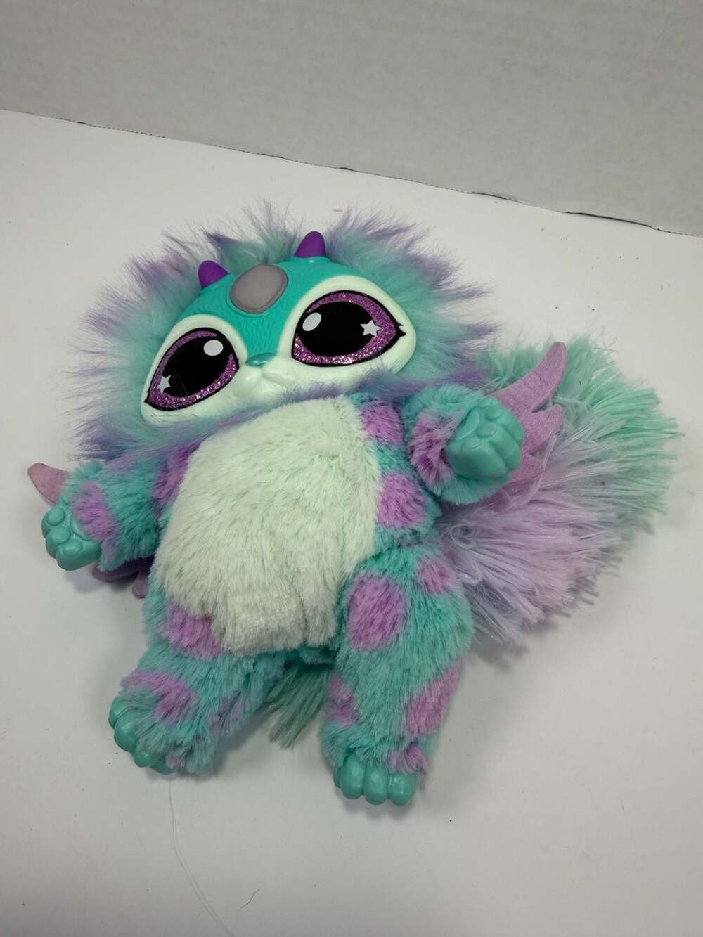 Magic Mixies Pixies Plush Interactive Toy Teal Purple